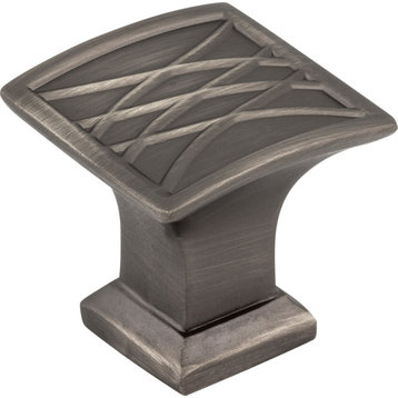 Aberdeen Square Lined Cabinet Knob
