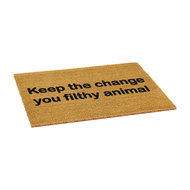 Yell Ding Dong Doormat Modern Door Mats By Artsy Doormats