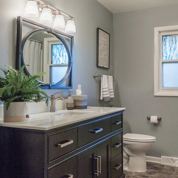 A 1960s Bathroom Remodel, both Modest & Beautiful