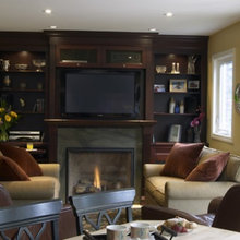fireplace tv