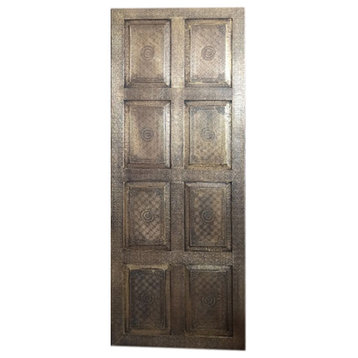 Indian Brass Barn Door Panels, Bedroom Doors, Single, Double