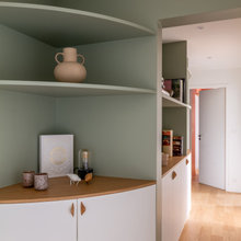 9 manières d'optimiser un couloir avec des rangements