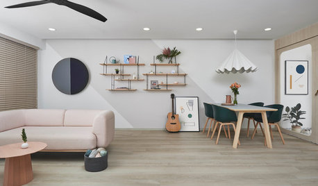 Houzz Tour: Work-From-Home Flat Hits All the Right Notes