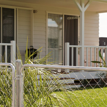 ocean side vintage house