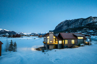 Inspiration for an exterior home remodel in Denver