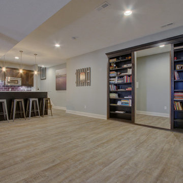 Custom Cabinetry for Basement Finish
