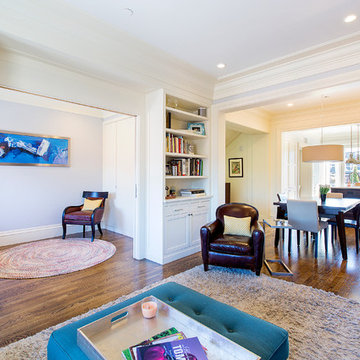 South End Traditional Multi-Family - Living Room