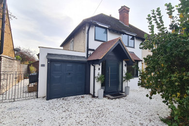 Contemporary entrance in West Midlands.