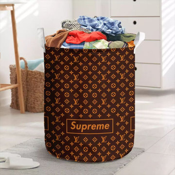 Brown Supreme Louis Vuitton Laundry Basket
