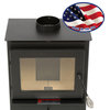 Summers Heat Non-Catalytic Wood Burning Stove, 800-1.200 sq. ft.