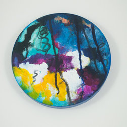 Abstract Circle Of Friends - Veronica - Paintings