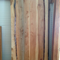 custom reverse live edge barn doors - Products