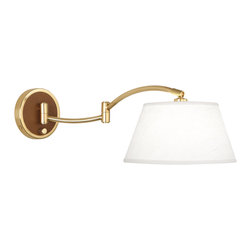 Robert Abbey - Robert Abbey Kyoto Wall Swinger - Swing Arm Wall Lamps
