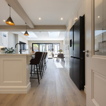 Albany Oak SPC Vinyl flooring - Living room