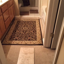 bathroom floor