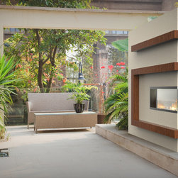 Exterior Fireplace Designs - Outdoor Fireplaces