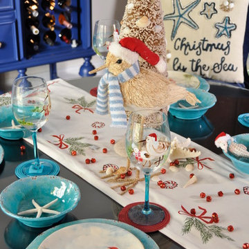 Social Gathering Nook: Christmas at the beach
