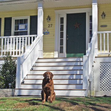 Suburban Boston Custom Farmer's Porches