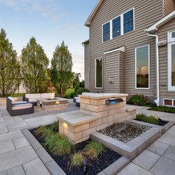 Techo-Bloc Water Feature - Outdoor Fountains And Ponds
