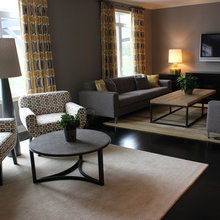 accent wall living room