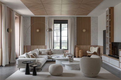 Inspiration for a classic living room in Lyon.