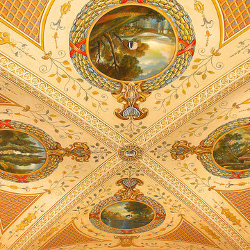 Decorative Ceiling Mural by Henriett Anri Michel