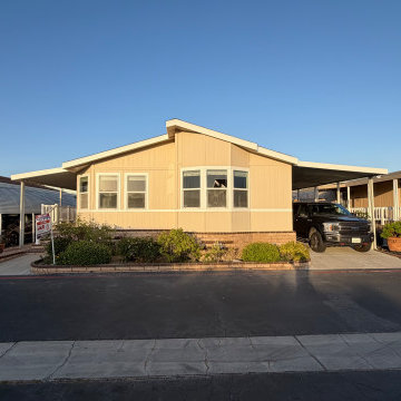 Exterior Painting – Mobile Home, Fountain Valley