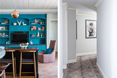 Inspiration for a scandinavian living room remodel in Los Angeles