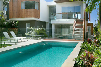 This is an example of a contemporary home design in Sydney.