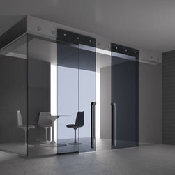 DoT - Sliding Door Hardware for Glass - Home Improvement