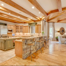 rustic contemporary kitchen