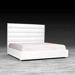 ROMA LUXURY WHITE BED - Beds
