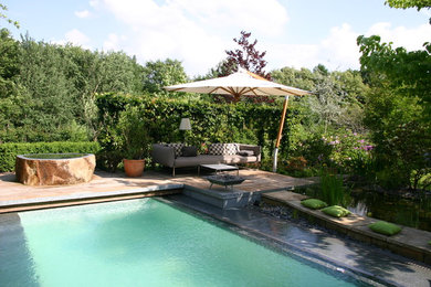 Moderner Pool in Dresden