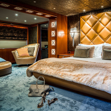 Mega yacht interior