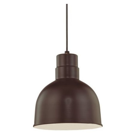 Millennium Lighting R Series 1-Light Pendant in Architectural Bronze