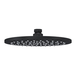 MEIR MATTE BLACK ROUND SHOWER ROSE 200MM SKU: MH04 - Shower Heads and Body Sprays