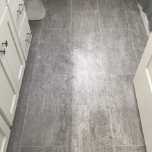 Bathroom floor