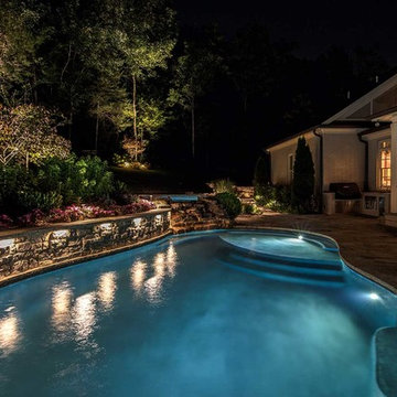 Backyard Pool and Patio Lighting Project