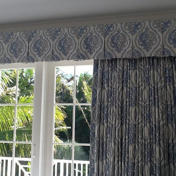 Valance and Draperies