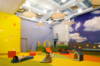 ニューヨークにあるコンテンポラリースタイルのおしゃれな子供部屋の写真