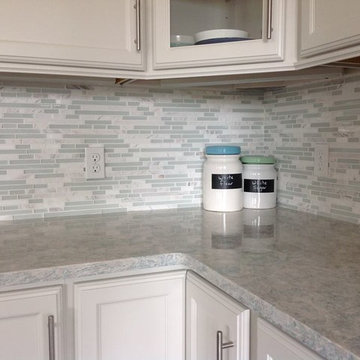 Saunderstown Kitchen - Cambria Montgomery Quartz