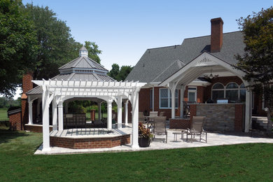 Deck - large traditional deck idea in Other
