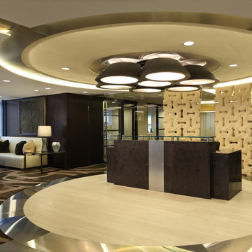 Luxury divider for stone interiors | LEX at Waterfront Station by RD Jones