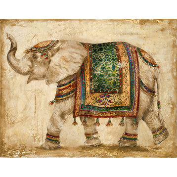 "Elephant" Canvas Art, 24"x16"
