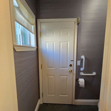 Hallway wallpaper installation Brentwood, CA