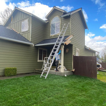 Kirkland House Exterior Painting by Local Painting Company