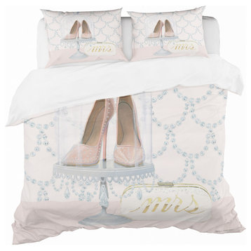 Fashion and Glam Shoes I Glam Duvet Cover Set, King