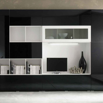 Modern Wall Unit Kubo 11 by Artigian Mobili Italy - $4,529.00
