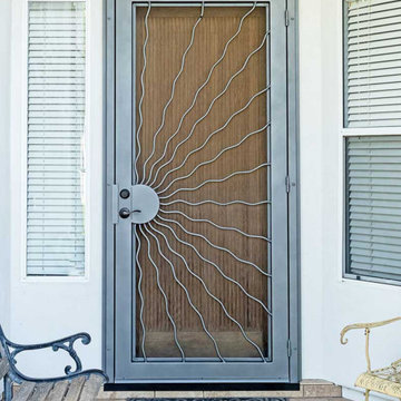 Sunray Handbent Iron Security Door