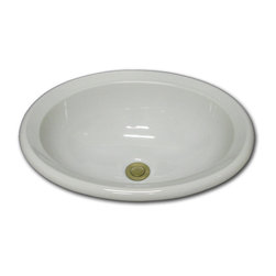 B Oval with Chamfer Rim - Bathroom Sinks